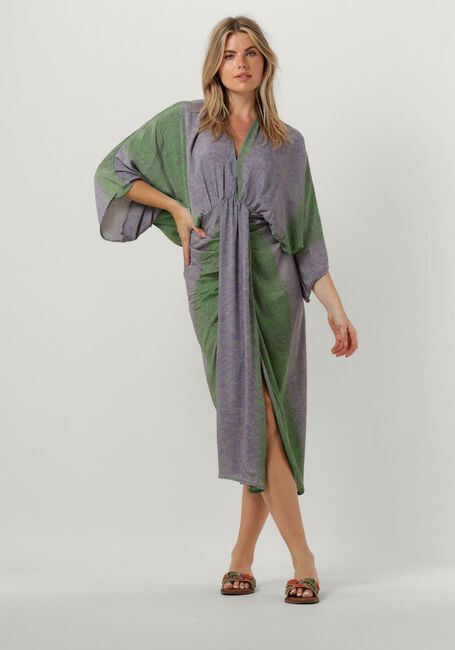 Mehrfarbige/Bunte SISSEL EDELBO Midikleid JUNO DRESS - large