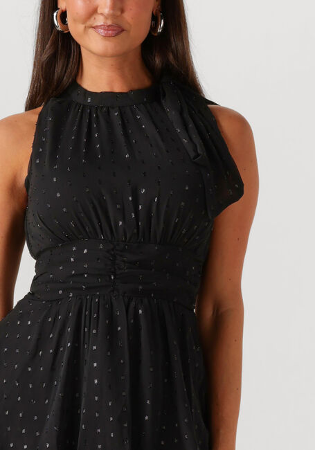 Schwarze NEO NOIR Maxikleid MARLI GLITZ DRESS - large