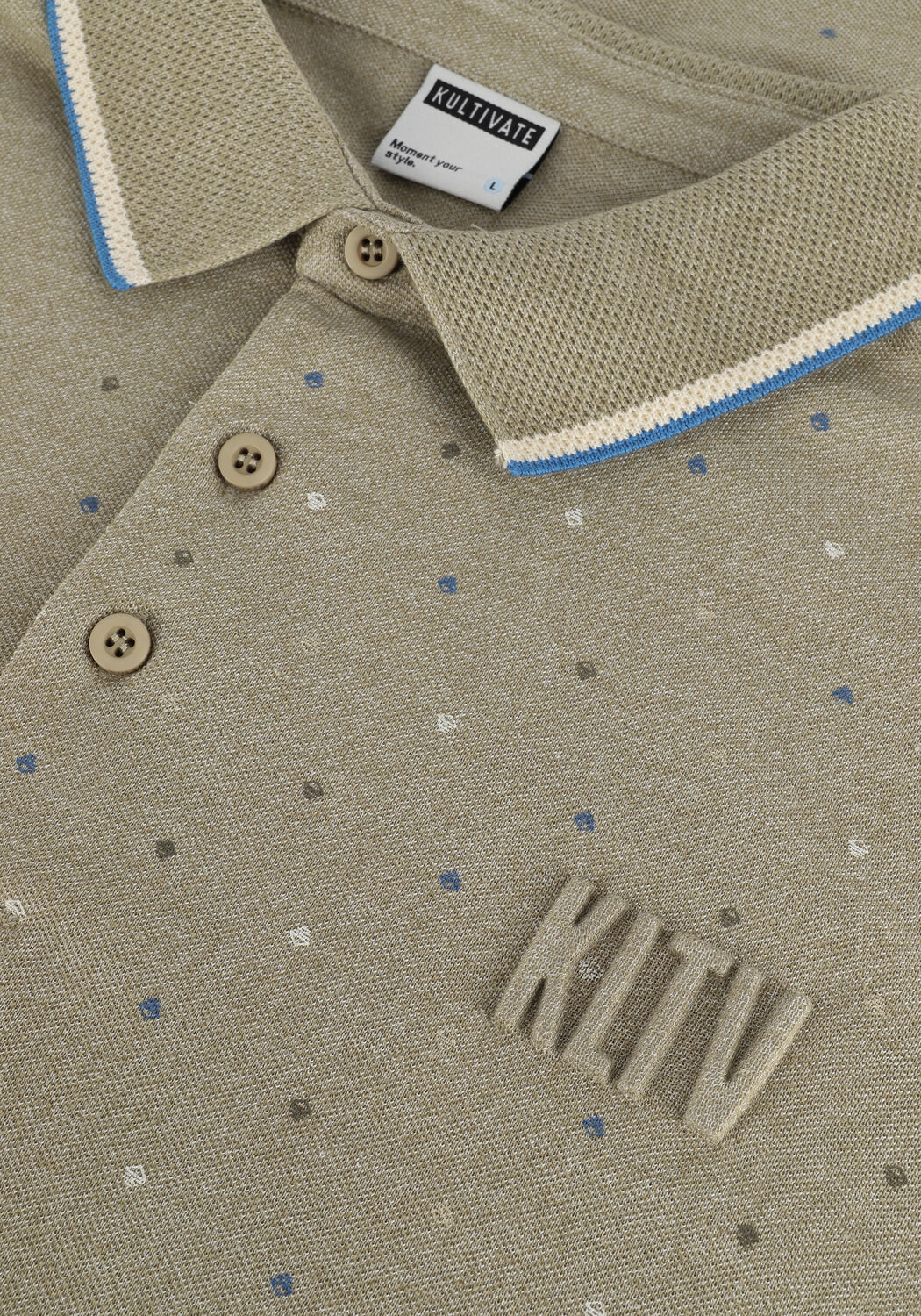 Gr&uuml;ne KULTIVATE Polo-Shirt PL GREENTHUMB - large