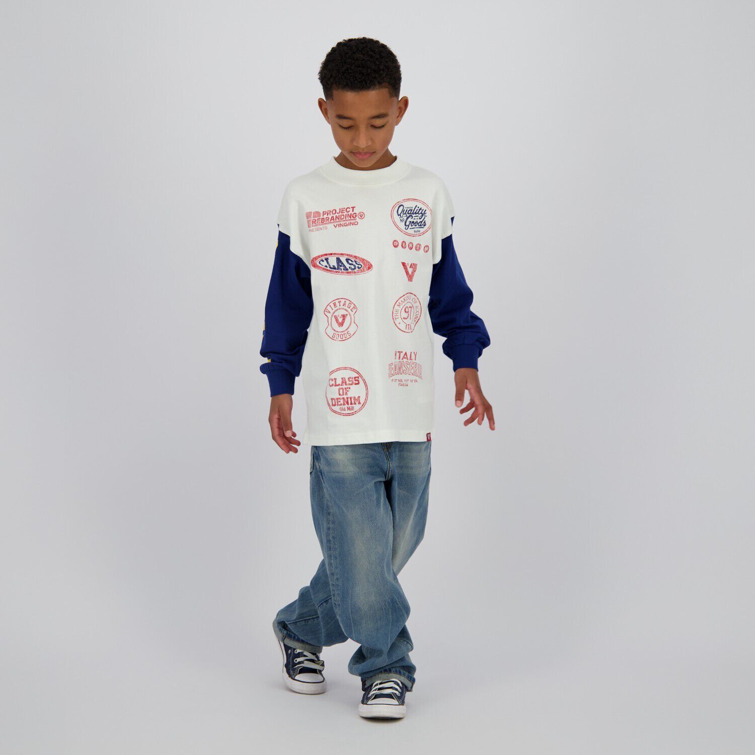 Wei&szlig;e VINGINO Pullover HEARLY - large