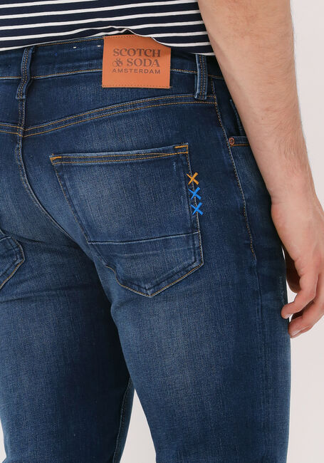 Dunkelblau SCOTCH & SODA Slim fit jeans SKIM PLUS - large