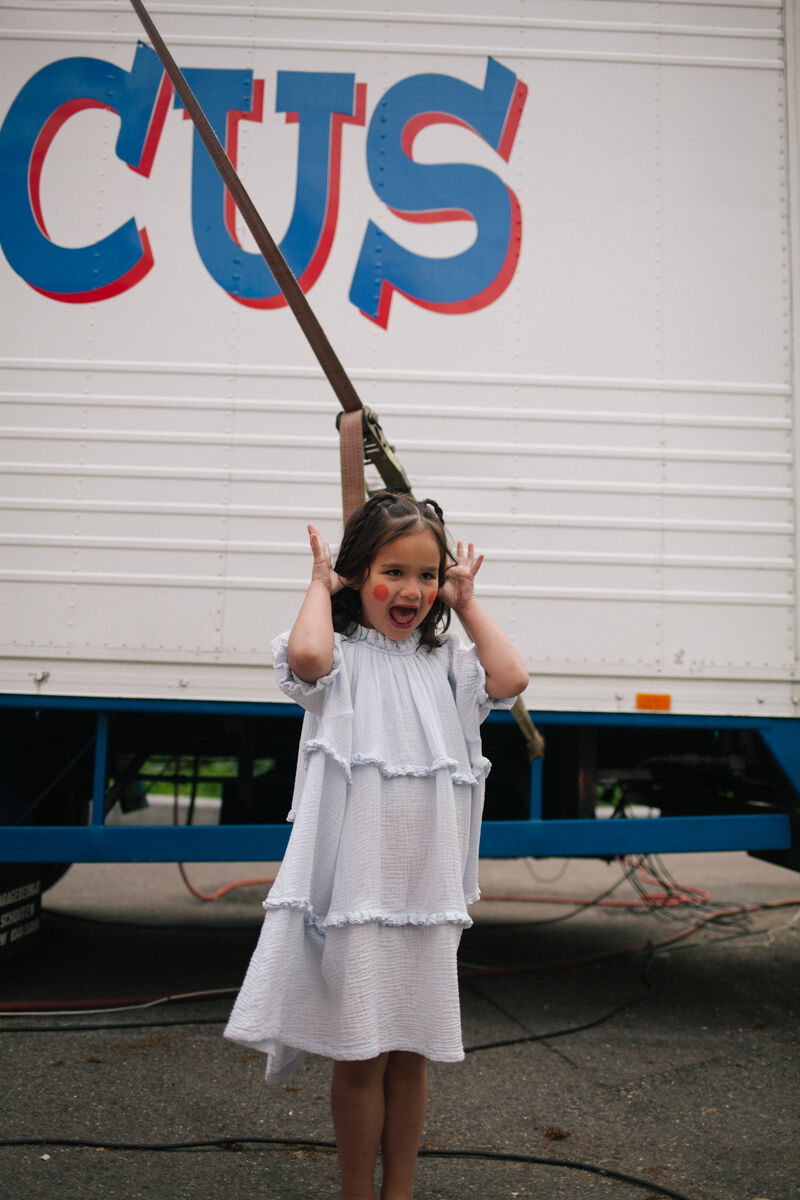 Blaue DAILY BRAT Minikleid LEA DRESS - large