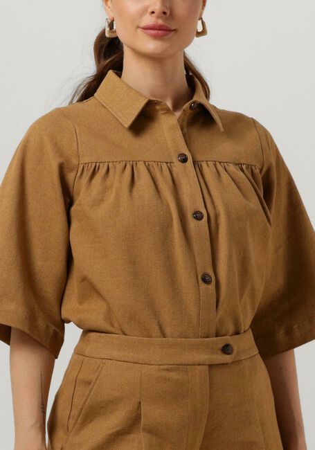 Camelfarbene RUBY TUESDAY Blusen RIAH BLOUSE - large