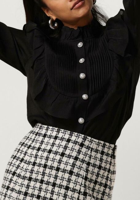 Schwarze LOLLYS LAUNDRY Blusen SPRINGSLL SHIRT LS - large