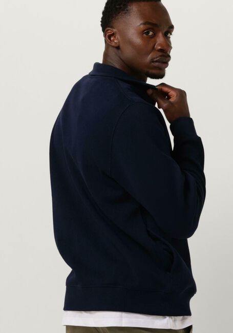 Dunkelblau LACOSTE Pullover REGULAR FIT HIGH NECK ZIPPED SWEATSHIRT - large