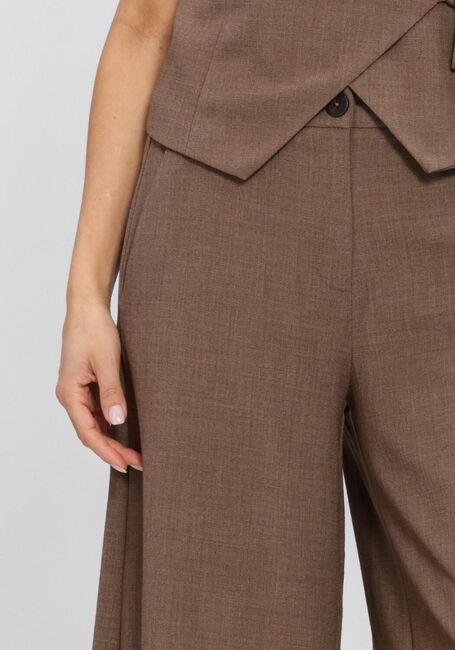 Braune MSCH COPENHAGEN Weite Hose MSCHDARINA PANTS - large