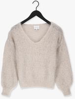 Beige AMERICAN DREAMS Pullover MILANA LS MOHAIR KNIT
