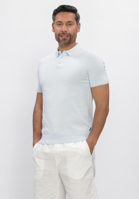 Blaue SAINT STEVE Polo-Shirt CHRIS - large