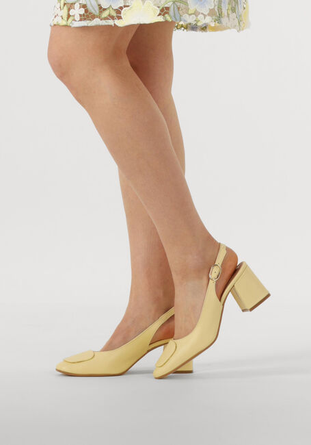 Gelbe LINA LOCCHI Slingbacks 010-150 - large