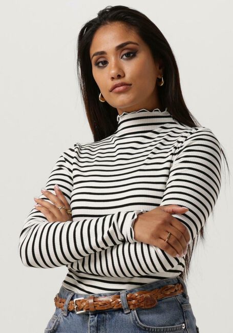 Nicht-gerade weiss CATWALK JUNKIE Langarmshirts LS STRIPED - large
