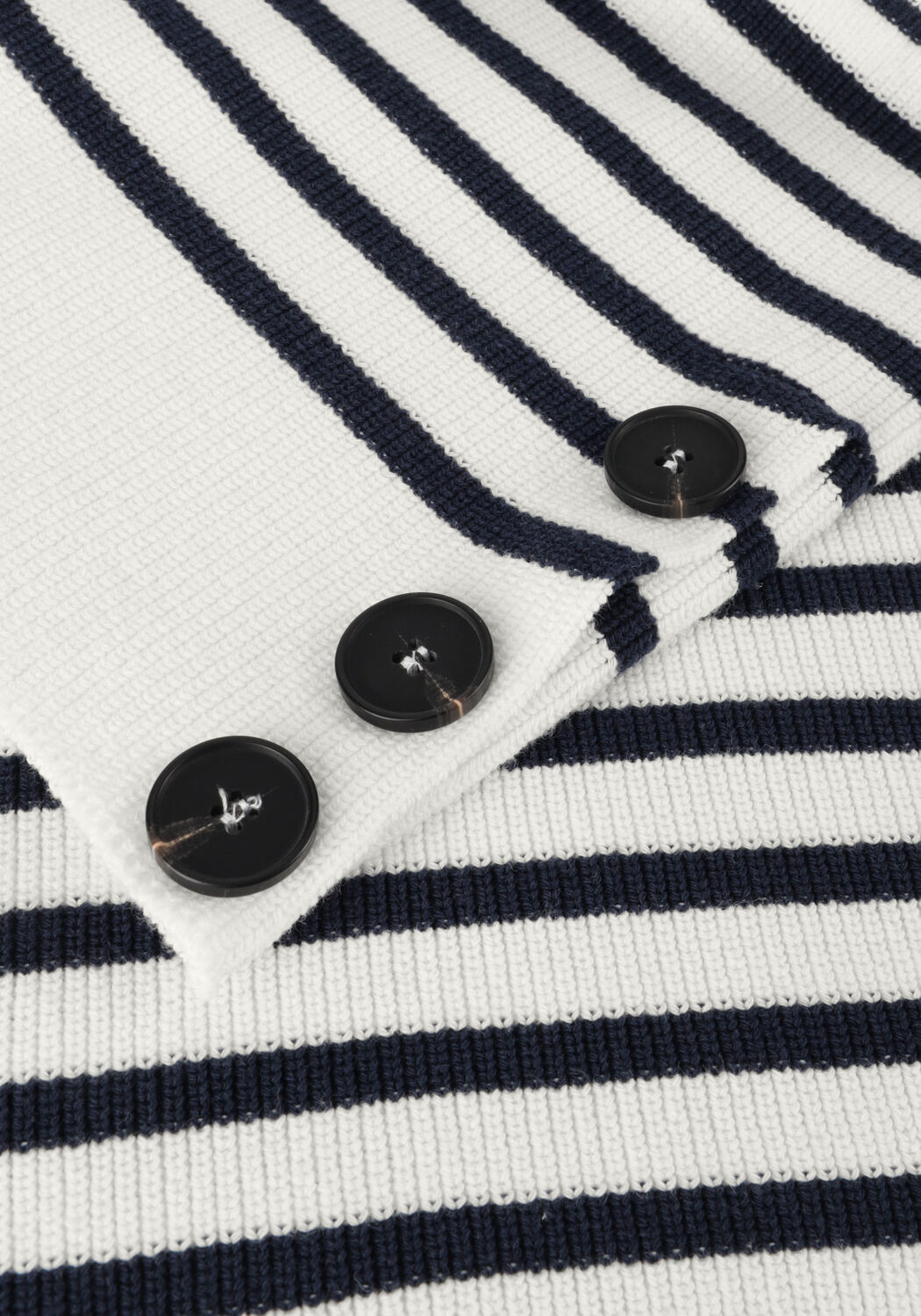 Nicht-gerade weiss SUMMUM Pullover OVERSIZED SAILOR SWEATER NAUTICAL KNIT - large