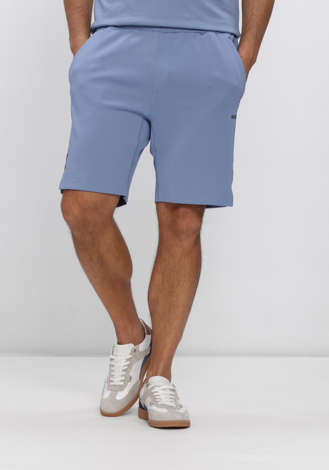 Blaue BOSS GREEN Kurze Hose HECON ACTIVE - large