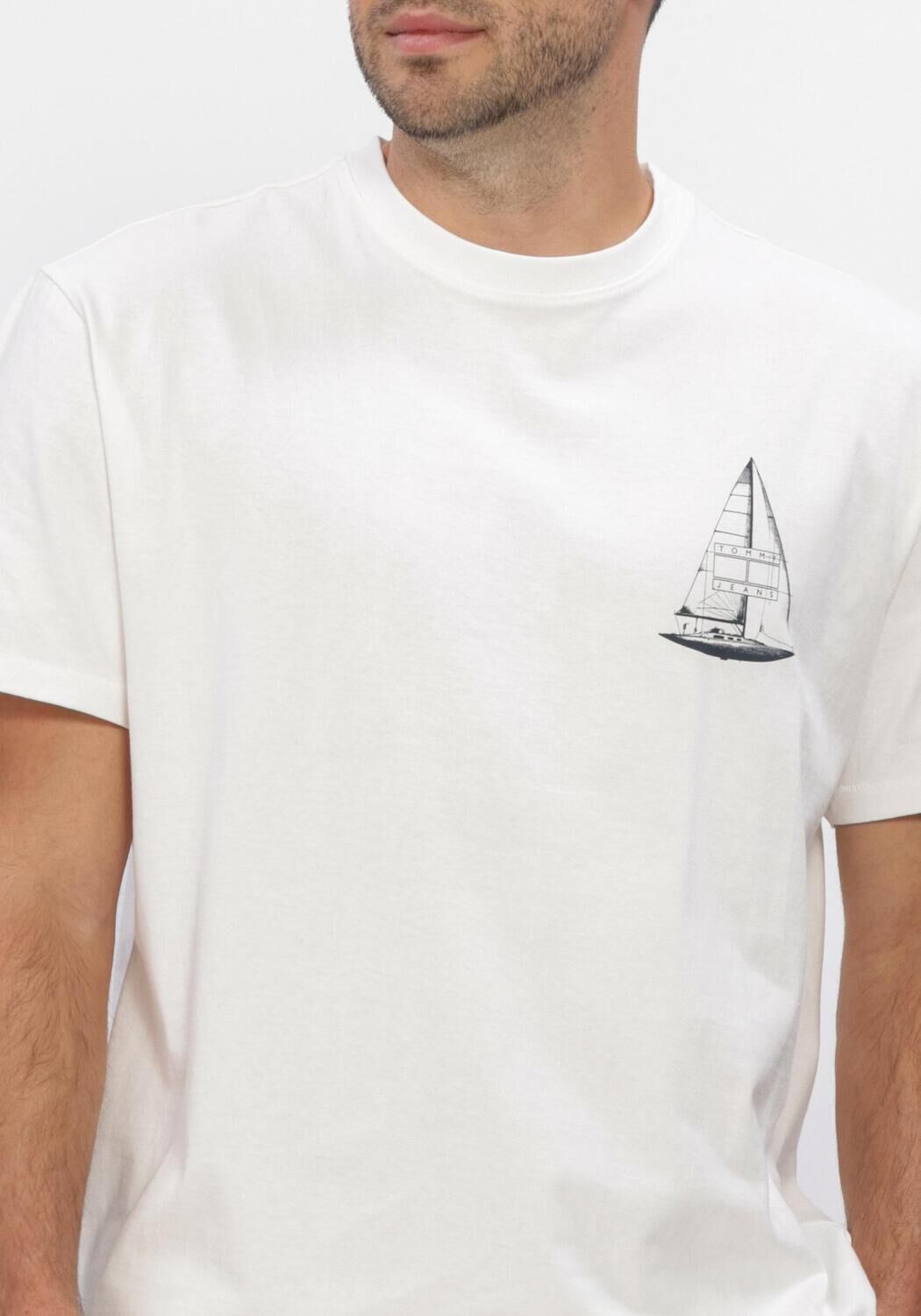 Wei&szlig;e TOMMY JEANS T-shirt TJM RLX SAILBOAT SS TEE - large