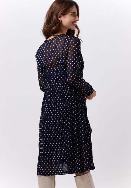 Dunkelblau LOLLYS LAUNDRY Midikleid LYDIA DRESS - large