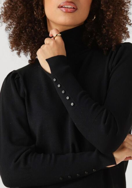 Schwarze NUKUS Rollkragenpullover SILVI PULLOVER - large