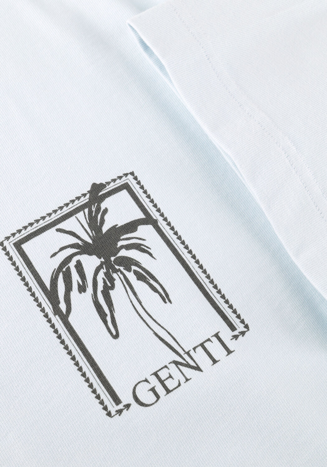Hellblau GENTI T-shirt T-SHIRT SS 1226 - large