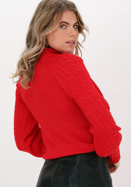 Rote OBJECT Pullover IVY L/S KNIT PULLOVER - large
