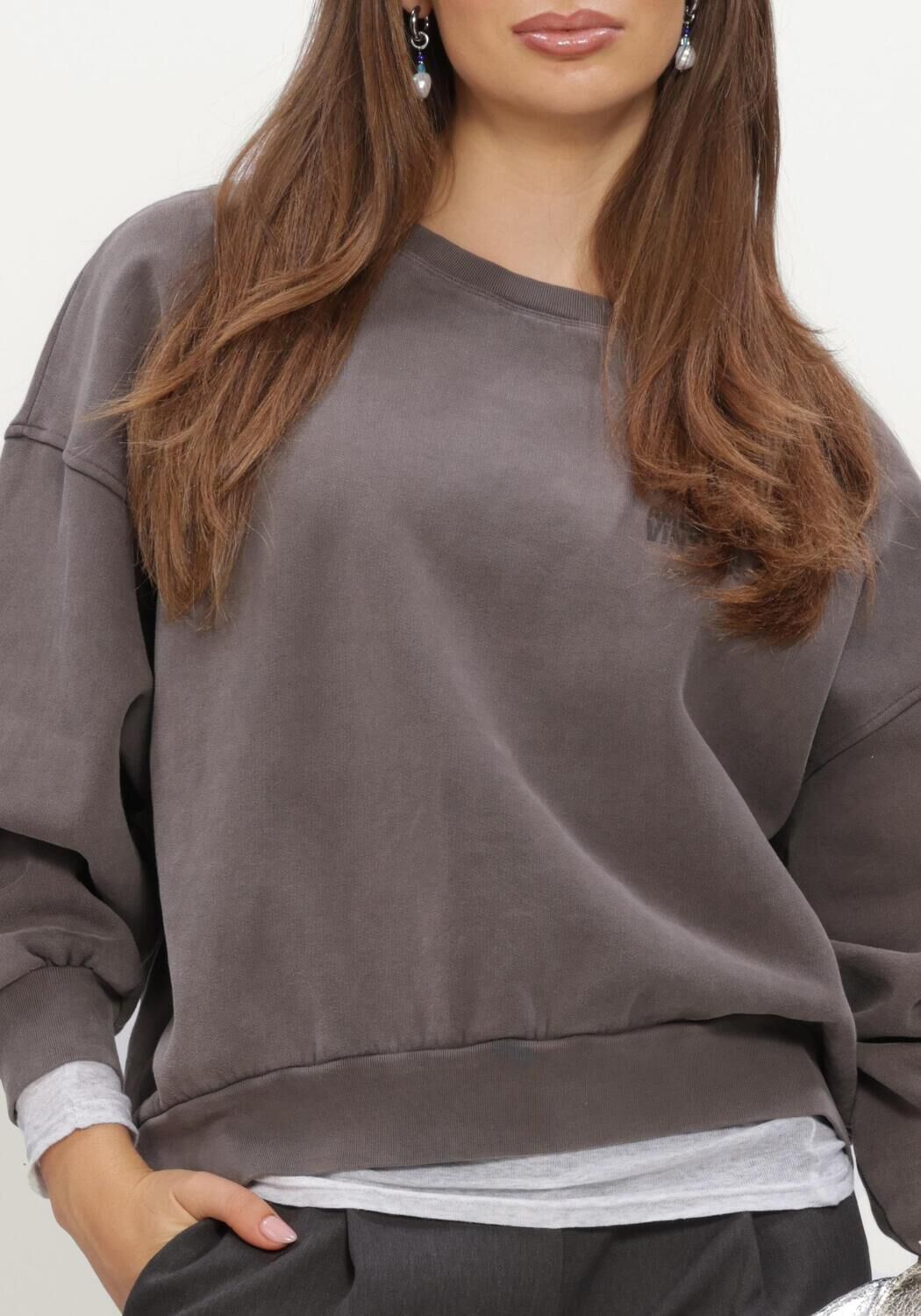 Dunkelgrau AMERICAN VINTAGE Pullover JITBAY - large