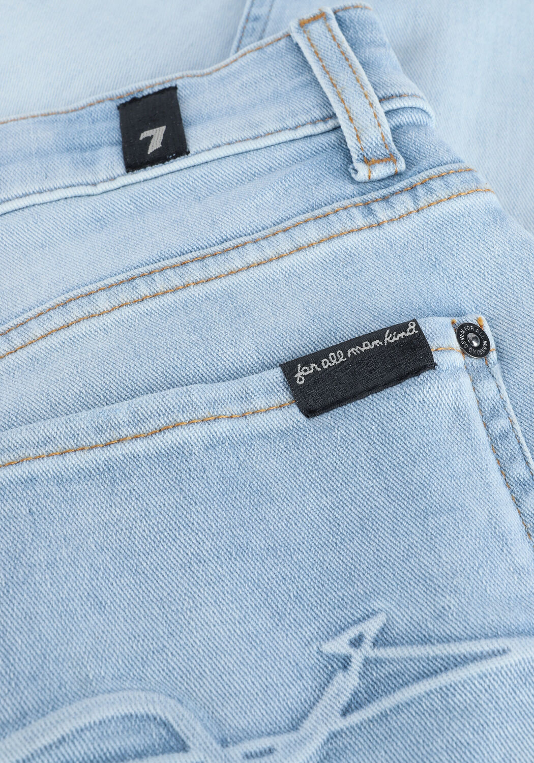 Blaue 7 FOR ALL MANKIND Slim fit jeans SLIMMY TAPERD STRETCH TEK SUNDAY - large