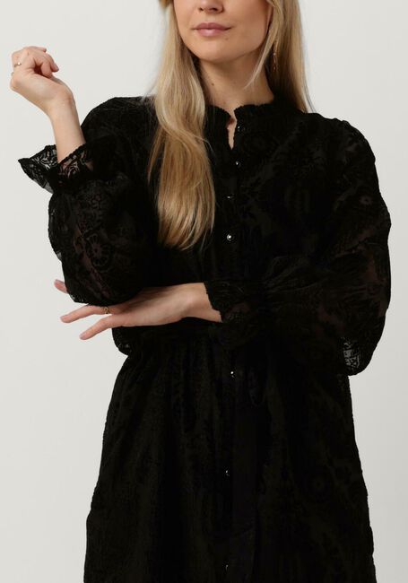Schwarze FREEBIRD Minikleid AKKIE DRESS - large