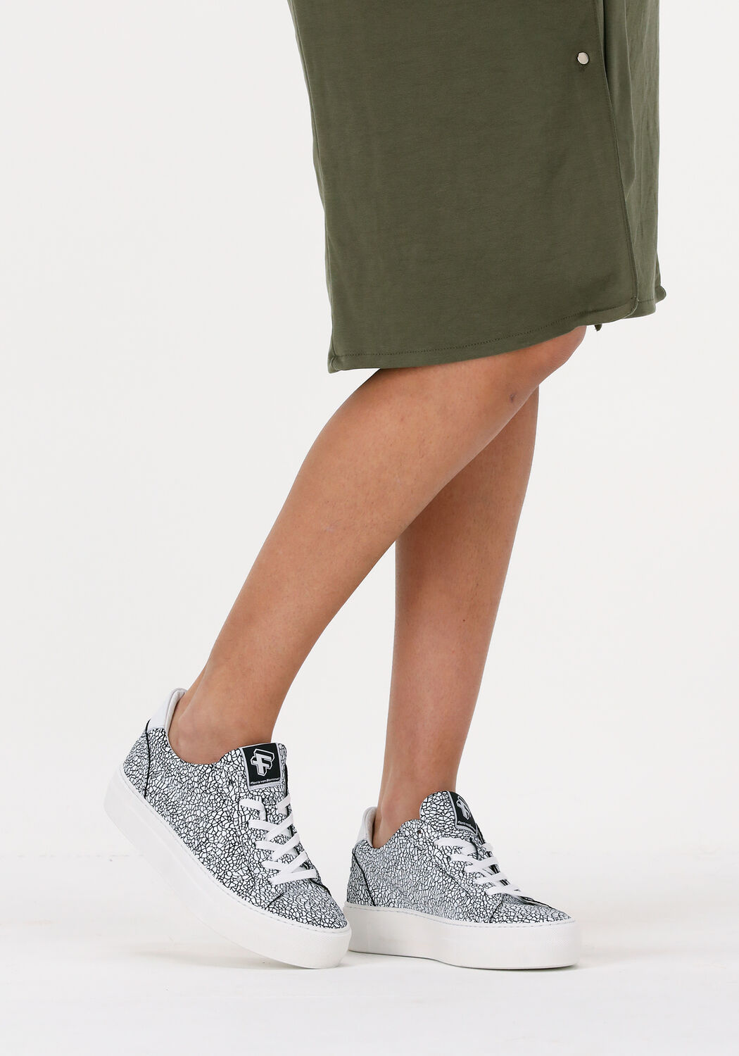 Wei&szlig;e FLORIS VAN BOMMEL Sneaker Low SFW-10059 - large