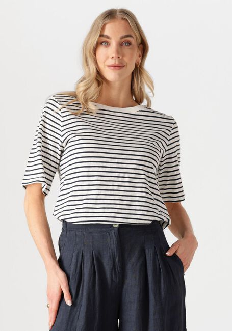 Weiße CC HEART T-shirt CC HEART SILLA STRIPE - large