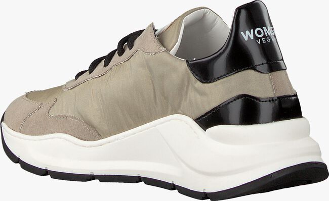 Beige WOMSH Sneaker low VEGAN WAVE - large