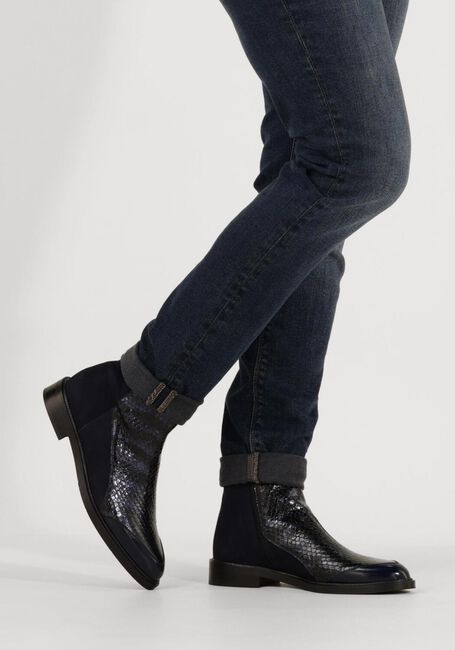 Blaue PERTINI Stiefeletten 32848 - large