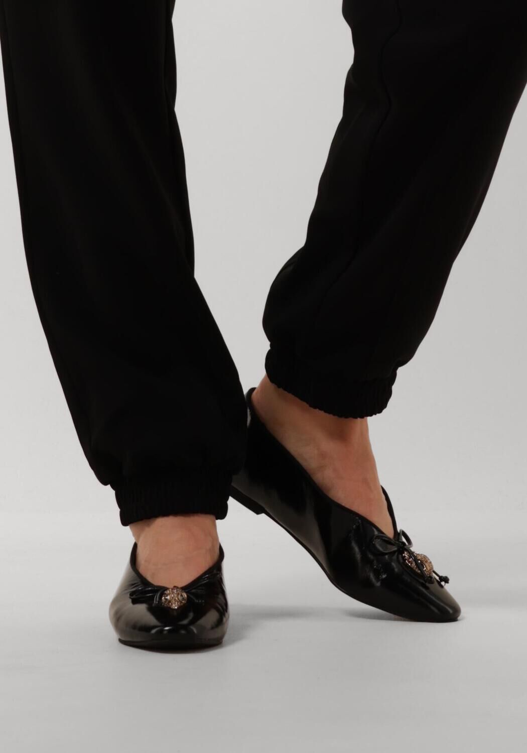 Schwarze KURT GEIGER LONDON Ballerinas SLOANE EAGLE BALLERINA - large