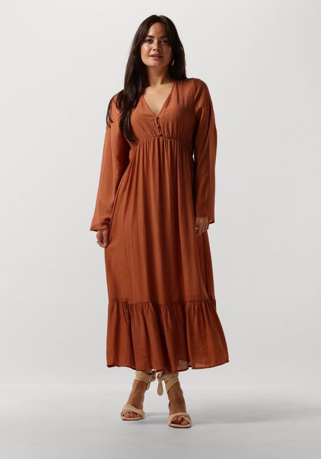 Braune YDENCE Midikleid DRESS DANIQUE - large
