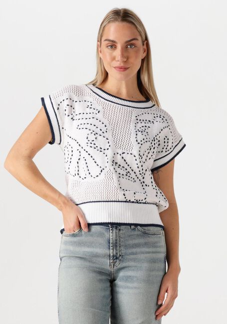 Weiße PENN & INK Top SINGLET - large