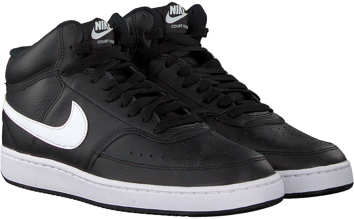 Schwarze NIKE Sneaker high COURT VISION MID Omoda