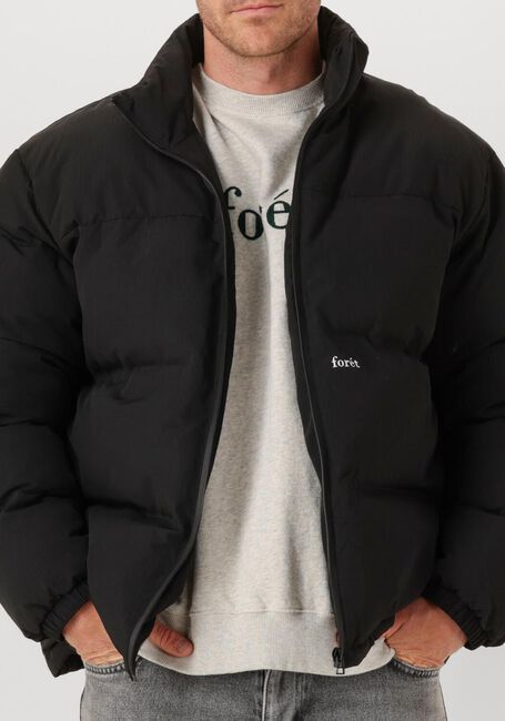 Schwarze FORÉT Wattierte Jack POLAR PUFFER JACKET - large