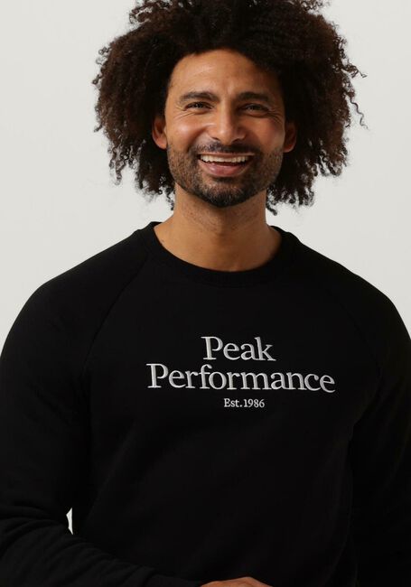 Schwarze PEAK PERFORMANCE Pullover M ORIGINAL CREW - large