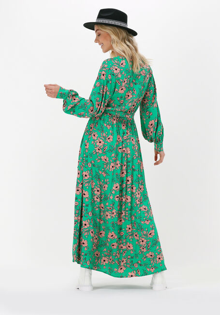 Grüne ALIX THE LABEL Maxikleid NAIVE FLOWER WRAP DRESS - large