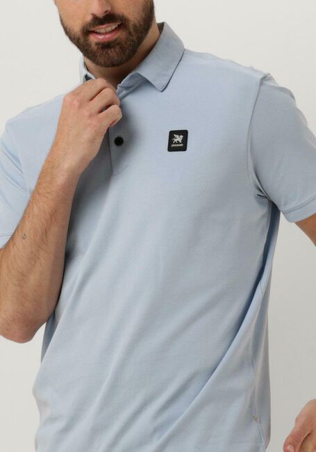 Blaue VANGUARD Polo-Shirt SHORT SLEEVE POLO RASCHEL INTERLOCK - large
