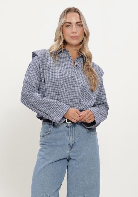 Blaue Y.A.S. Blusen YASGILLA LS SHIRT - STORY - large