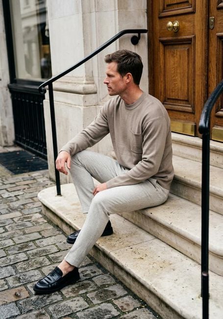 Beige DRYKORN Pullover LEVVIN 420219 - large