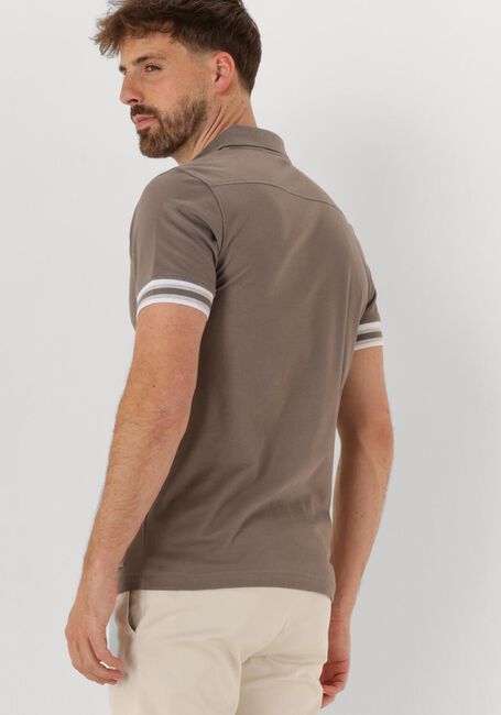 Taupe GENTILUOMO Polo-Shirt POLO 3 BUTTON SS J2006-219 - large