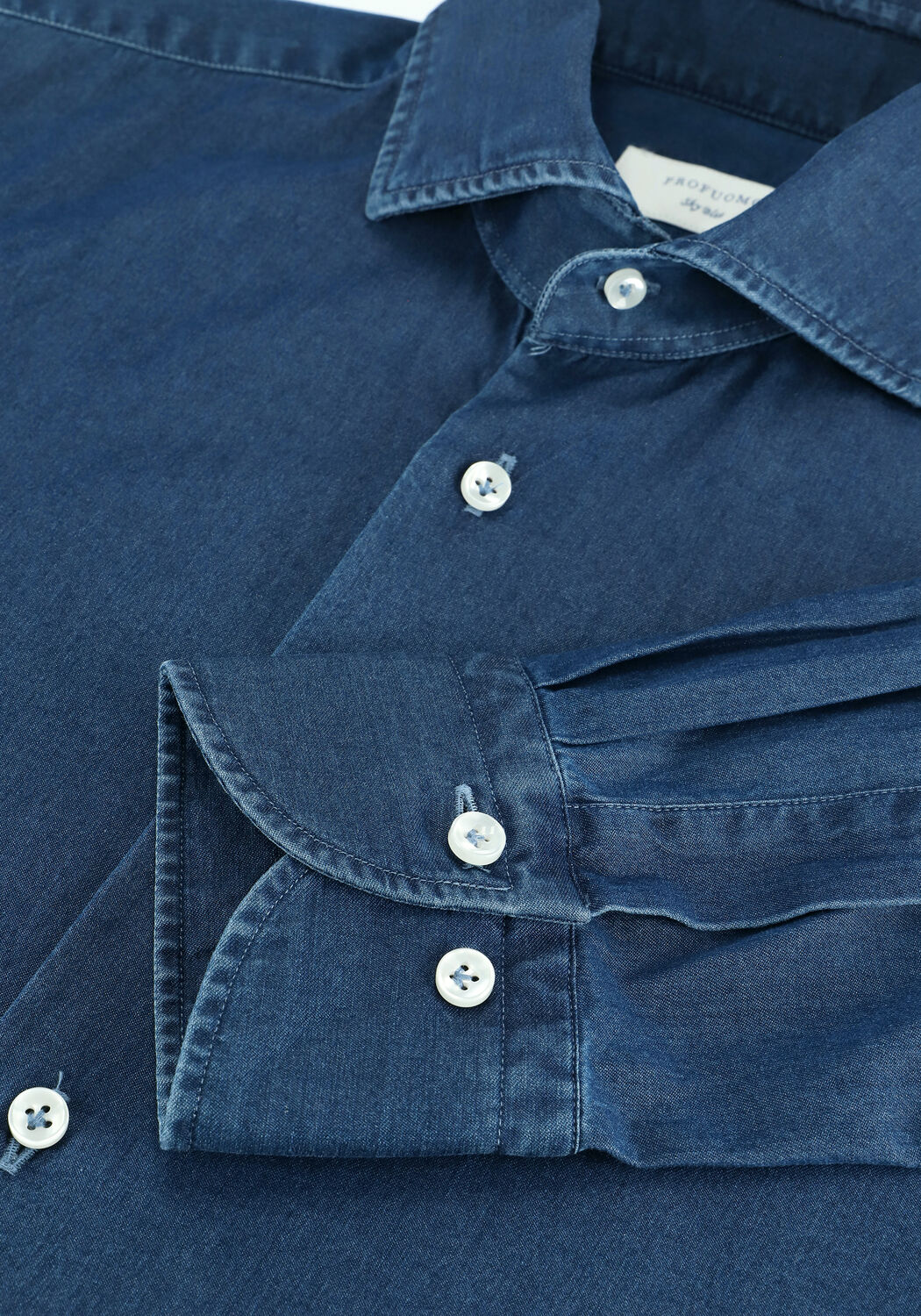 Dunkelblau PROFUOMO Casual-Oberhemd HOLTONS - large