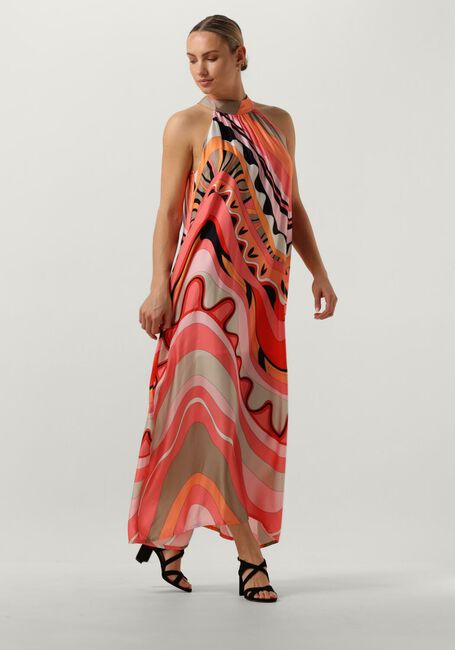 Orangene ANA ALCAZAR Maxikleid DRESS - large