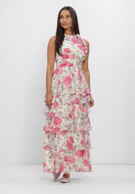 Creme NEO NOIR Maxikleid MARLI BIG FLOWER DRESS - large