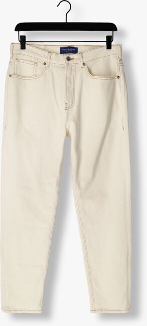 Weiße SCOTCH & SODA Straight leg jeans THE DROP REGULAR TAPER JEANS - large