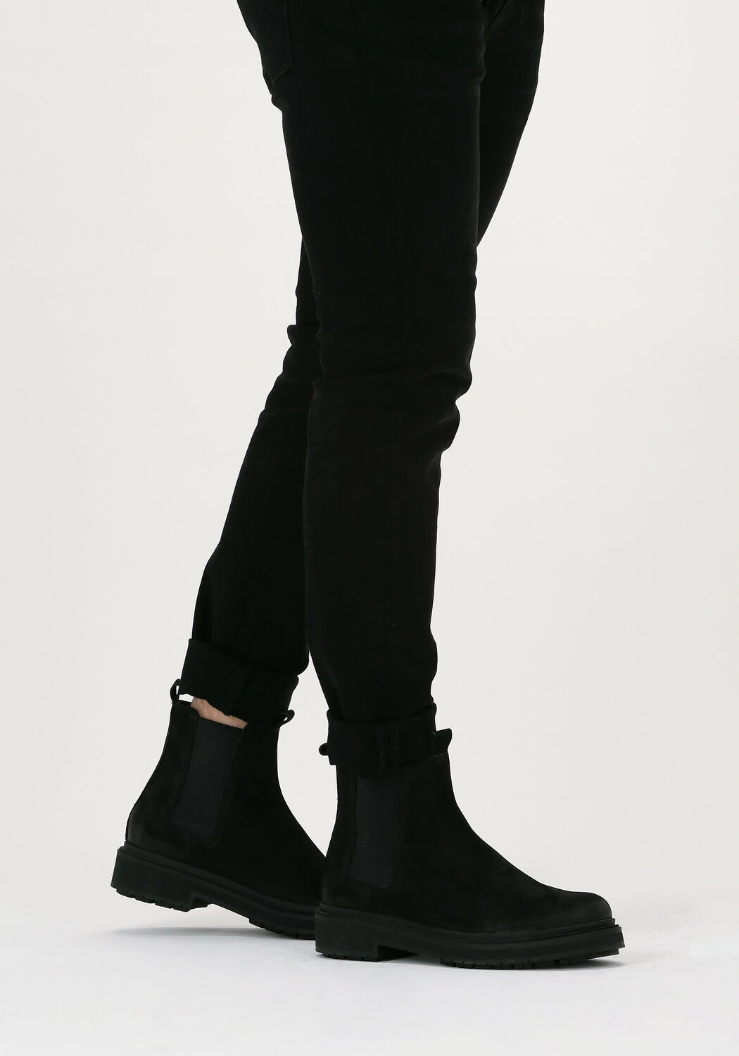 Schwarze MAZZELTOV Chelsea Boots LPMBIKE - large