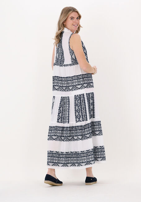 Weiße GREEK ARCHAIC KORI Maxikleid LONG SLEEVELESS DRESS - large