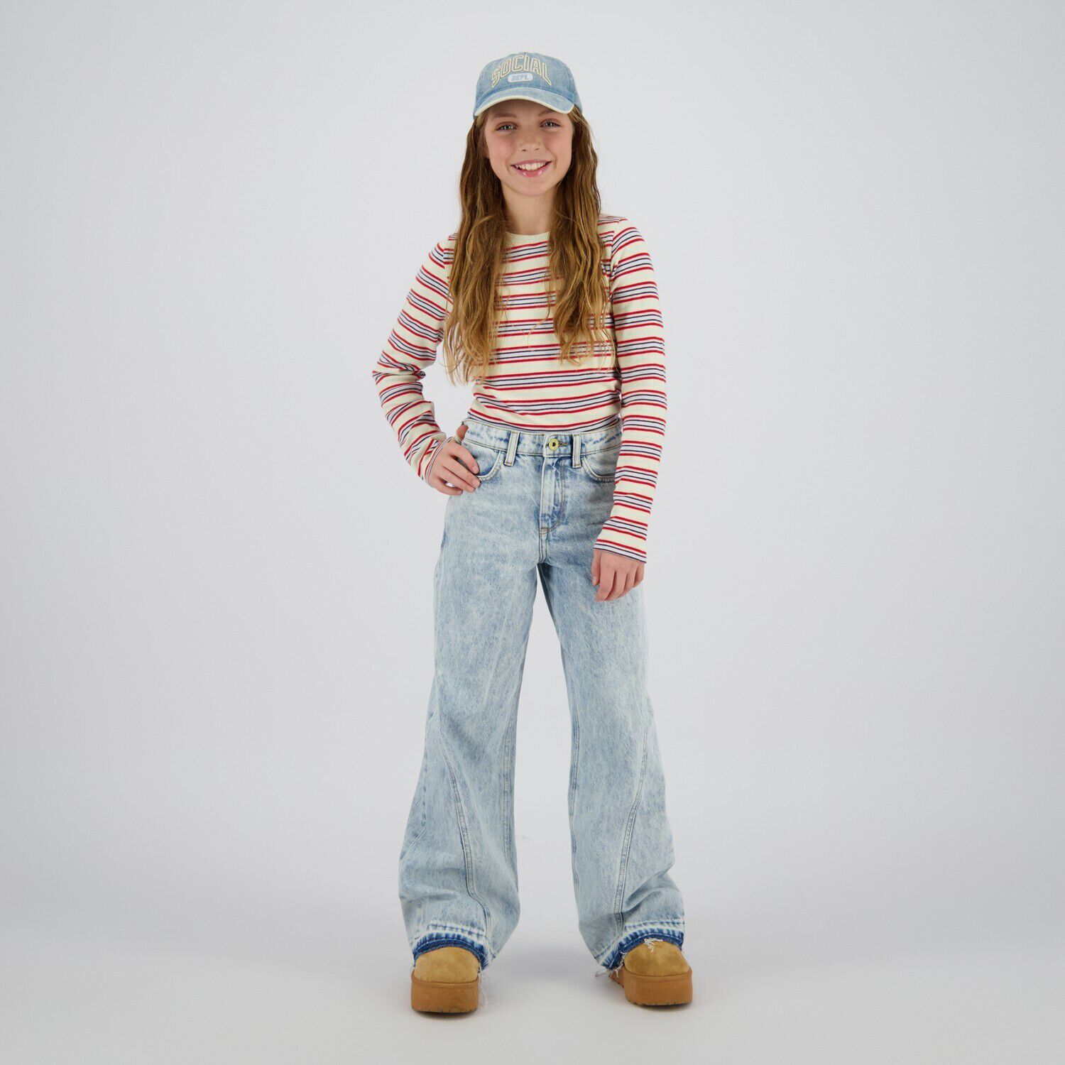 Wei&szlig;e VINGINO Top BASIC STRIPE TOP - large