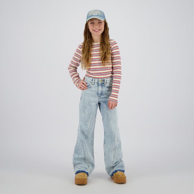 Weiße VINGINO Top BASIC STRIPE TOP - large