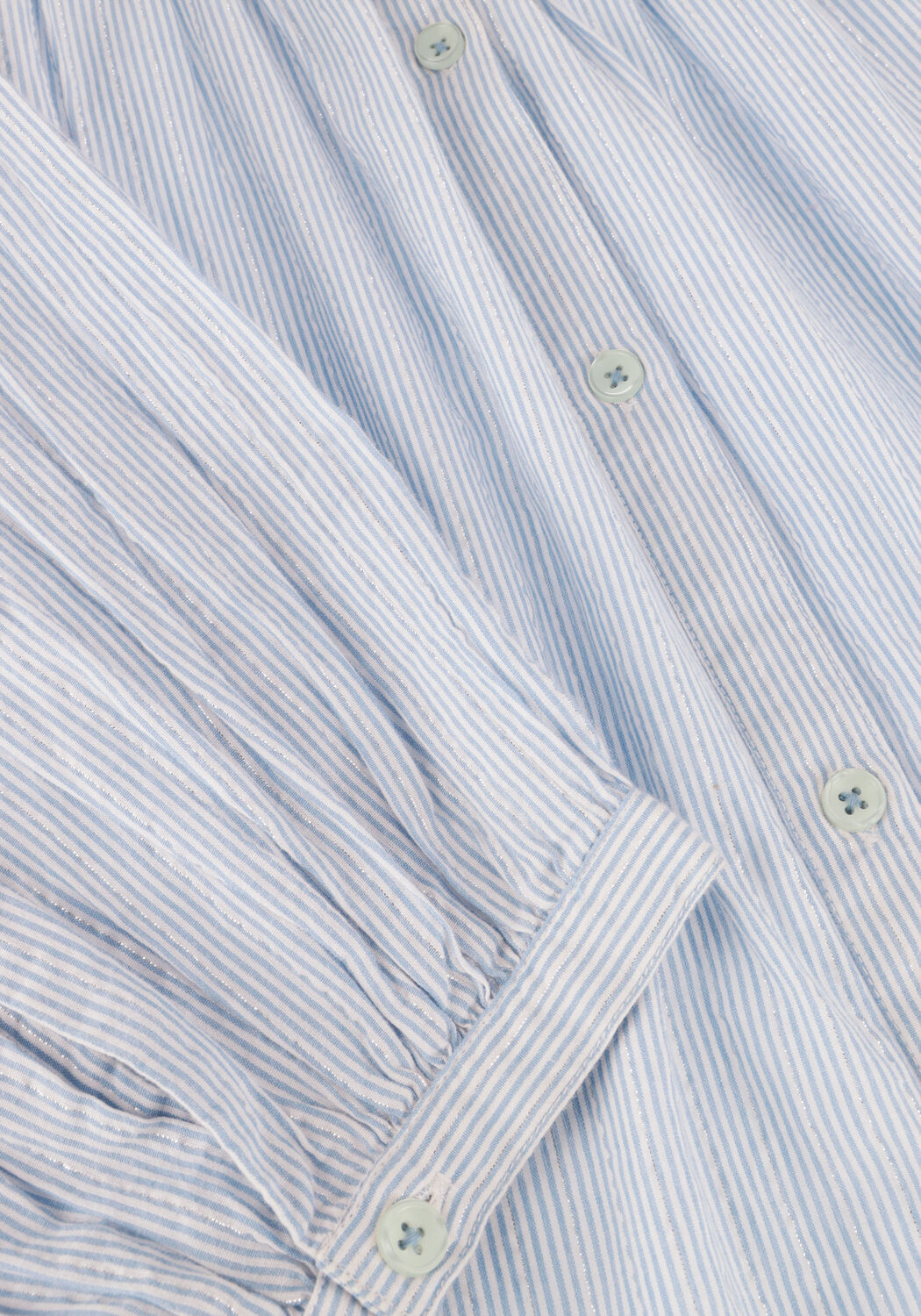 Hellblau SUMMUM Blusen OVERSIZED BLOUSE MICRO STRIPE - large