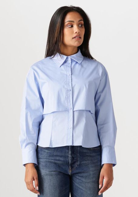 Blaue CO'COUTURE Blusen SANDY DOUBLE LAYER SHIRT - large