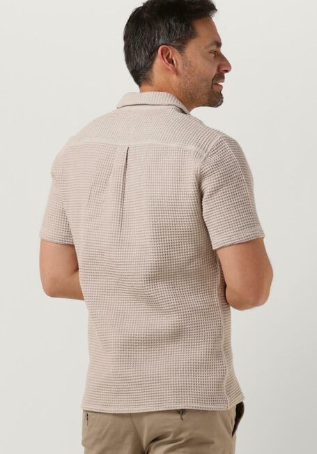 Beige ANERKJENDT Casual-Oberhemd AKLEON S/S WAFFLE - large